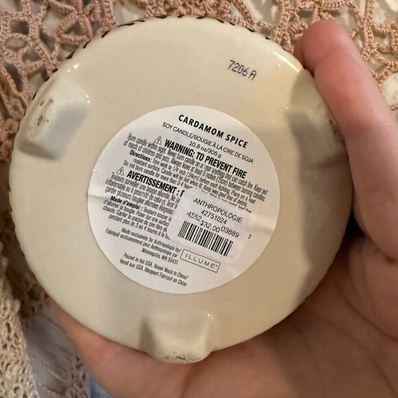 Anthropologie Cardamom Spice Soy Candle - Picture 5 of 5